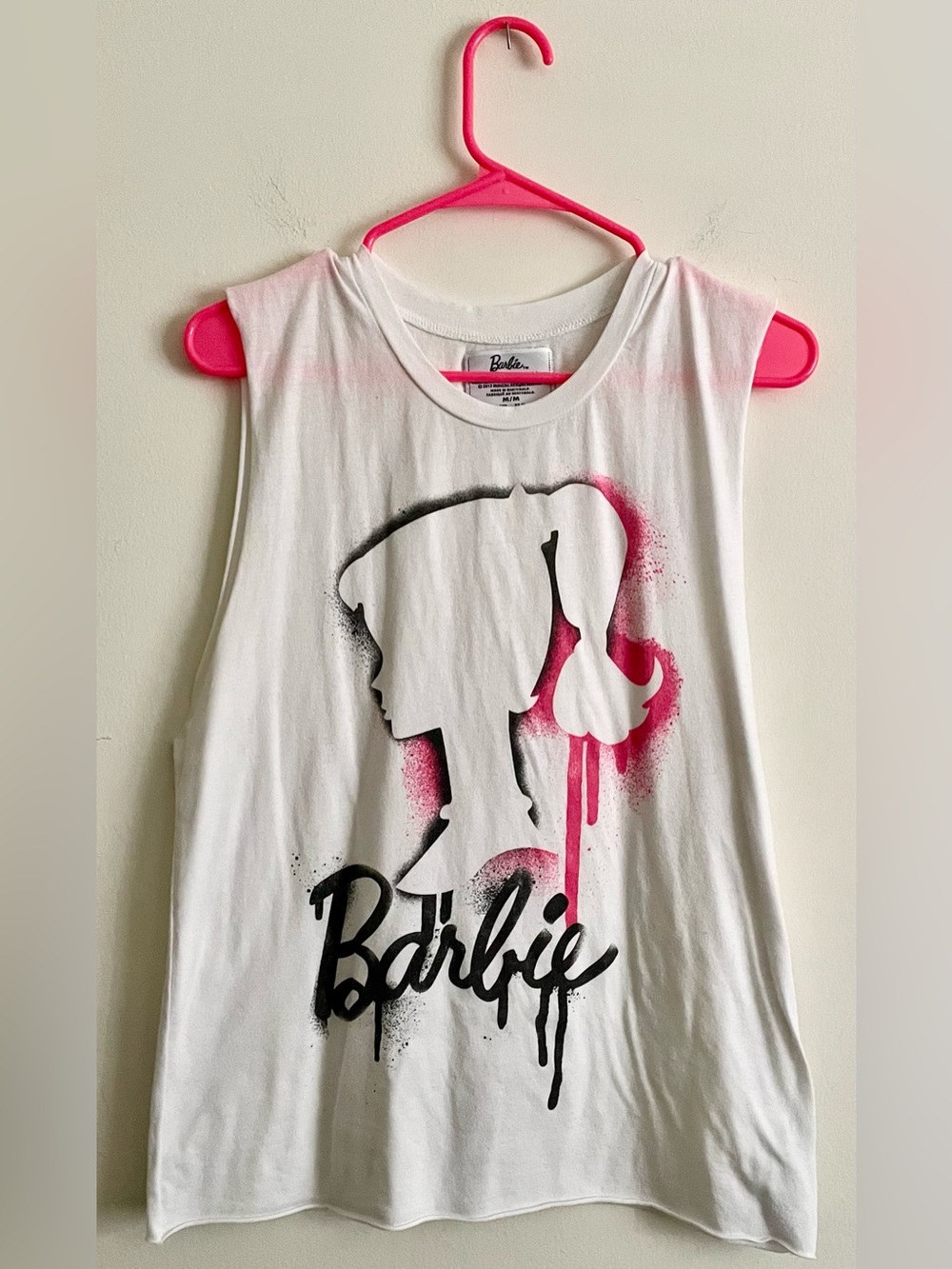 💅🏻 Barbie White Tank Top 💅🏻